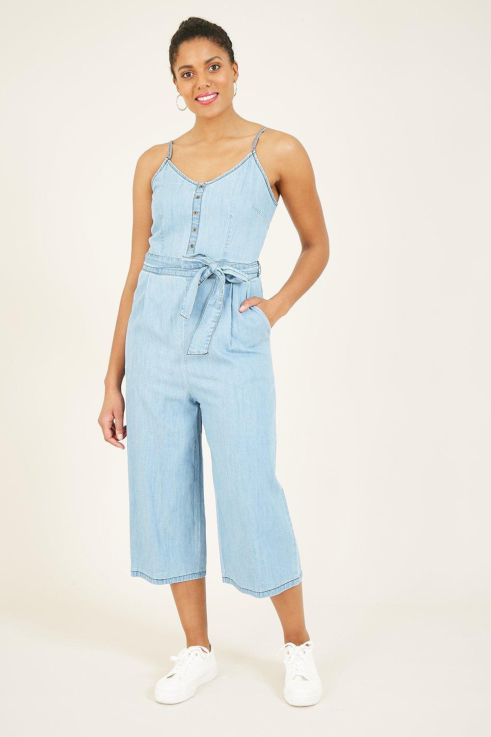 Dorothy perkins store denim jumpsuit